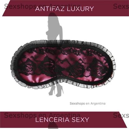 Antifaz Luxury Fucsia